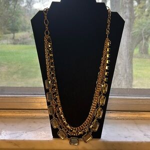 New, never worn, Five strand necklace, Avon quality